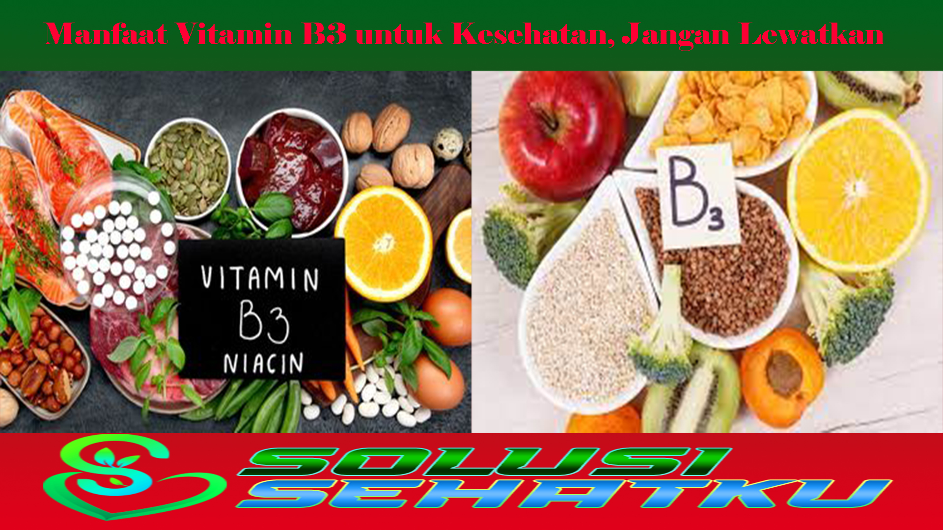 Manfaat Vitamin B3 untuk Kesehatan, Jangan Lewatkan